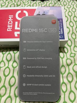 Xiaomi Redmi 15C 128GB Negro