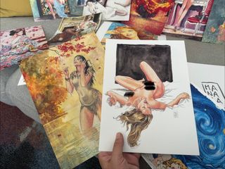 Stampe Milo Manara per J Rose