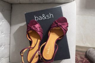 Sandalias Ba&sh Calypso Burdeos Talla 39