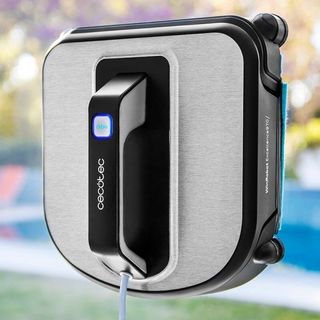 Cecotec Robot Aspirador Limpiacristales con App y Mando Windroid 890 SprayWater Smart Connected T. 90W, Pulveriza, Limpia y Seca, Spray, 4 Modos, Navegación Inteligente, 3 Sistema de Seguridad