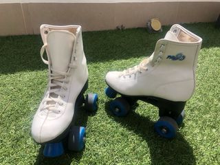 Patines 4 Ruedas Talla 38 / 39 Blancos