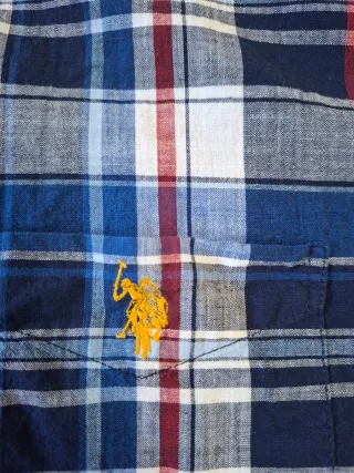 Camisa U.S. Polo Assn. Talla L (Stretch) Impecable