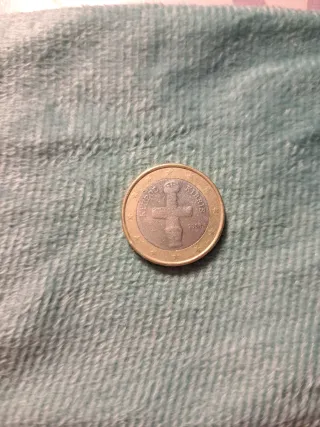 Moneda 1 Euro Chipre 2008