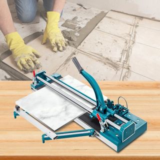 Cortadora de Azulejos Manual de Doble Riel de 47 Pulgadas/1200mm con Posicionamiento Láser Preciso Herramientas de Cortadora de Azulejos para Corte de Precisión