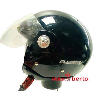 Casto semi integral LS2 Negro T-S