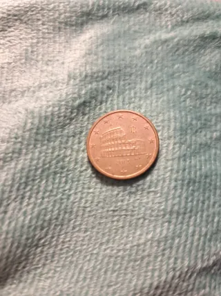 Moneda 5 céntimos Europa Coliseo