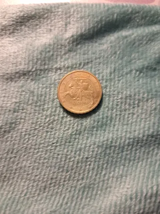 Moneda 10 céntimos Lituania 2015