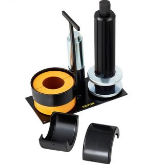 Extractor de Rodamientos de Carcasa y Piñón, Compatible con Rodamientos Dana 30, 40, 60, 70, Ford 9" Herramienta Extractora de Piñón con 2 Clamshells, Extractor de Rodamientos de Carcasa de Acero ...