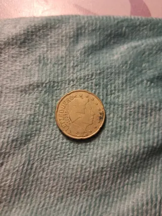 Moneda 20 céntimos Luxemburgo 2009