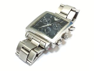 reloj pulsera caballero emporio armani cronógrafo cuadrado