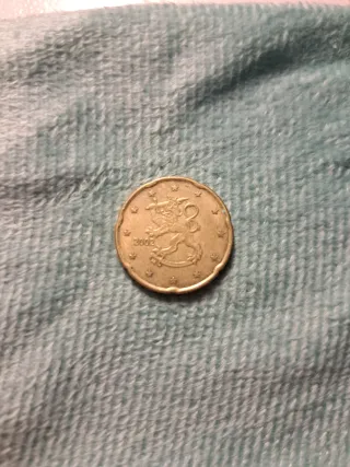 Moneda 20 céntimos 2002
