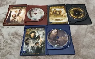 Lote 6 Películas DVD El Señor de los Anillos
