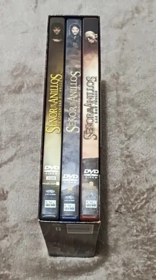 Lote 6 Películas DVD El Señor de los Anillos