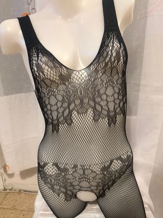 Mallas Sexy Negras Talla M