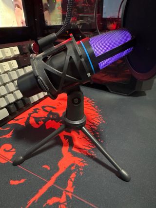 Micrófono Gaming RGB