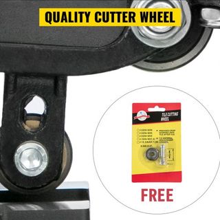 Cortadora de Azulejos Manual de 47 Pulgadas, Máquina de Corte de Azulejos de 1.4 Pulgadas, Cortadora de Azulejos de Cerámica y Porcelana con Guía Láser, Estructura de Acero al Carbono y Ruedas de ...