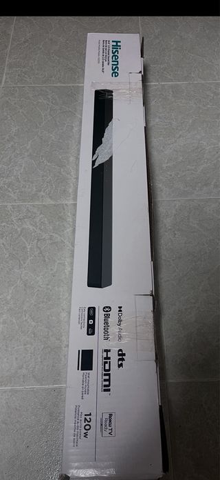 Barra Sonido Hisense HS250G 120W Negro