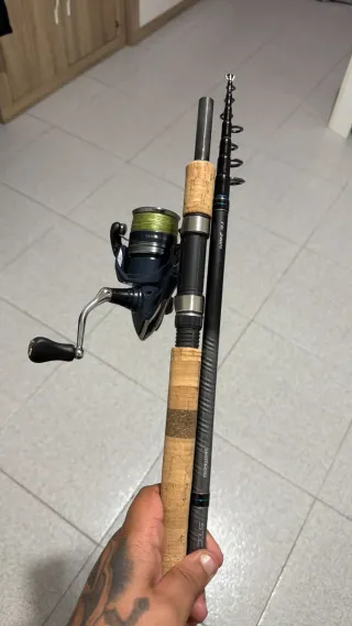 Caña Shimano Spinning 2.40m