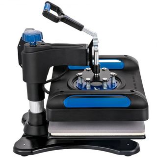 Máquina de Prensa Térmica, 30.48 x 38.1 cm, Calentamiento Rápido, Impresora Digital de Transferencia de Vinilo para Camisetas, Bolsa de Lona, Almohada, Banner, Azul