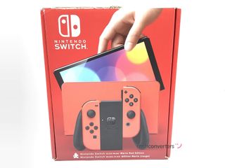 nintendo switch oled mario red edition