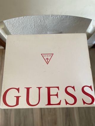 Botas Guess Piel Marrón Talla 45