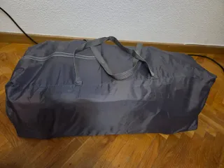 Cuna Kinderkraft Joy 2 gris y rosa con colchón