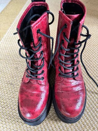 Botas Replay Vermelhas Tamanho 36