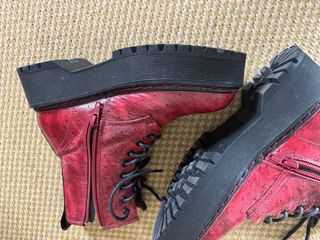 Botas Replay Vermelhas Tamanho 36