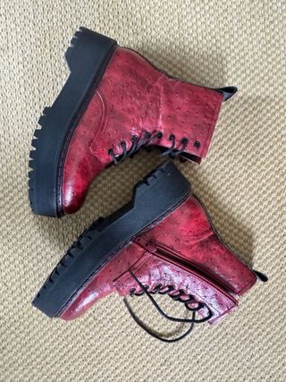Botas Replay Vermelhas Tamanho 36