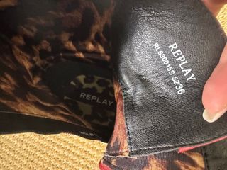 Botas Replay Vermelhas Tamanho 36