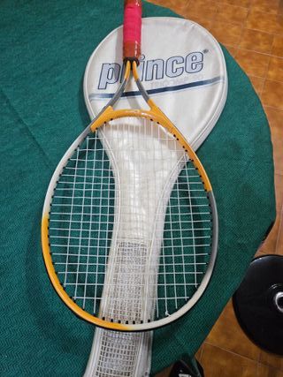 Racchetta da Tennis Arancio con Fodero