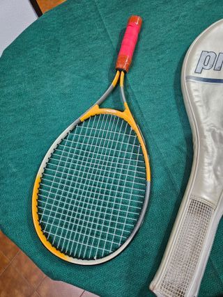 Racchetta da Tennis Arancio con Fodero