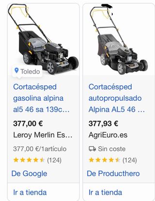 Cortacésped Gasolina Alpina AL5-46 SA
