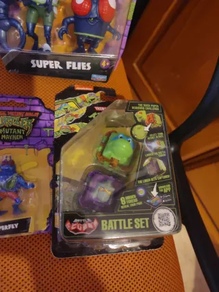 Lote Figuras Tortugas Ninja Mutant Mayhem
