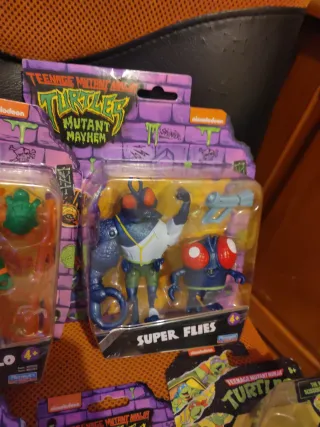 Lote Figuras Tortugas Ninja Mutant Mayhem