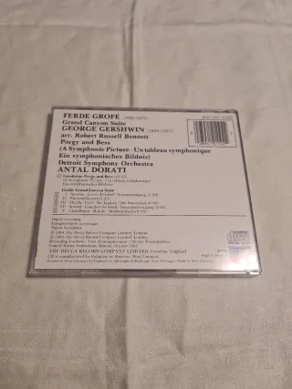 CD Grofé Grand Canyon Suite / Porgy and Bess