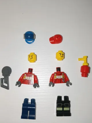 Lote 2 Minifiguras LEGO original Bomberos