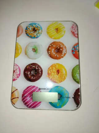 Báscula Cocina Silvercrest Donuts
