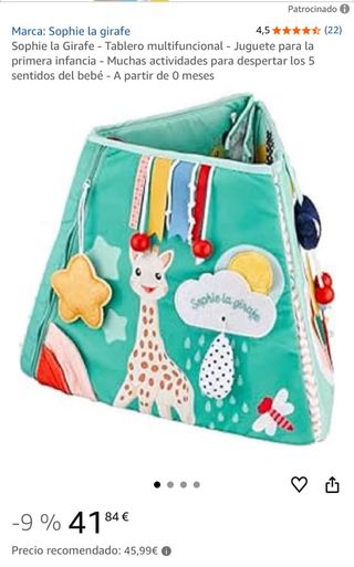 Tablero multifuncional Sophie la girafe