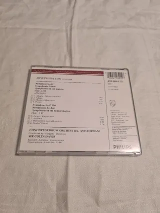 Haydn Sinfonie 91 & 92 CD