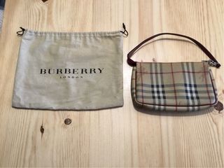 Bolso Burberry Haymarket Check Vintage Auténtico
