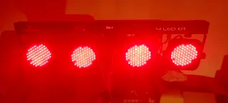 Soundsation 4 LED Kit Luci DJ Par