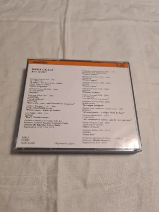 Maria Callas Arie celebri CD cofanetto 2 cd