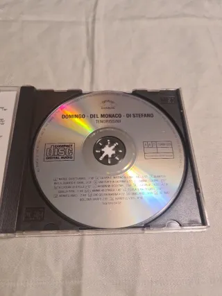 CD Tenorissimi Domingo Del Monaco Di Stefano