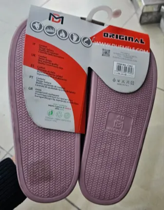 Pantofole Original rosa taglia 40