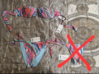 Vendo bikini top con braga CALCEDONIA nuevo