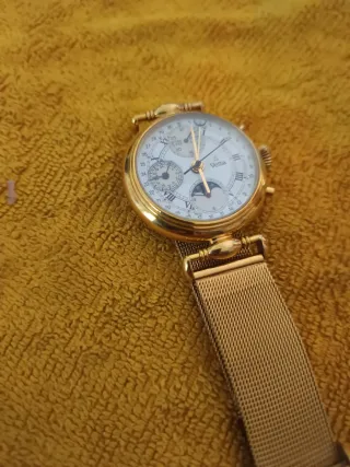 Orologio Vetta Cronografo Fasi Lunari Oro