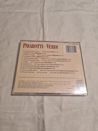 Pavarotti Verdi CD Decca