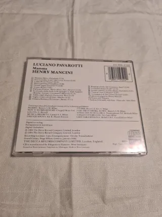 Luciano Pavarotti Mamma CD