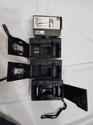 Lotto  fotocamere da collezione + Flash vintage